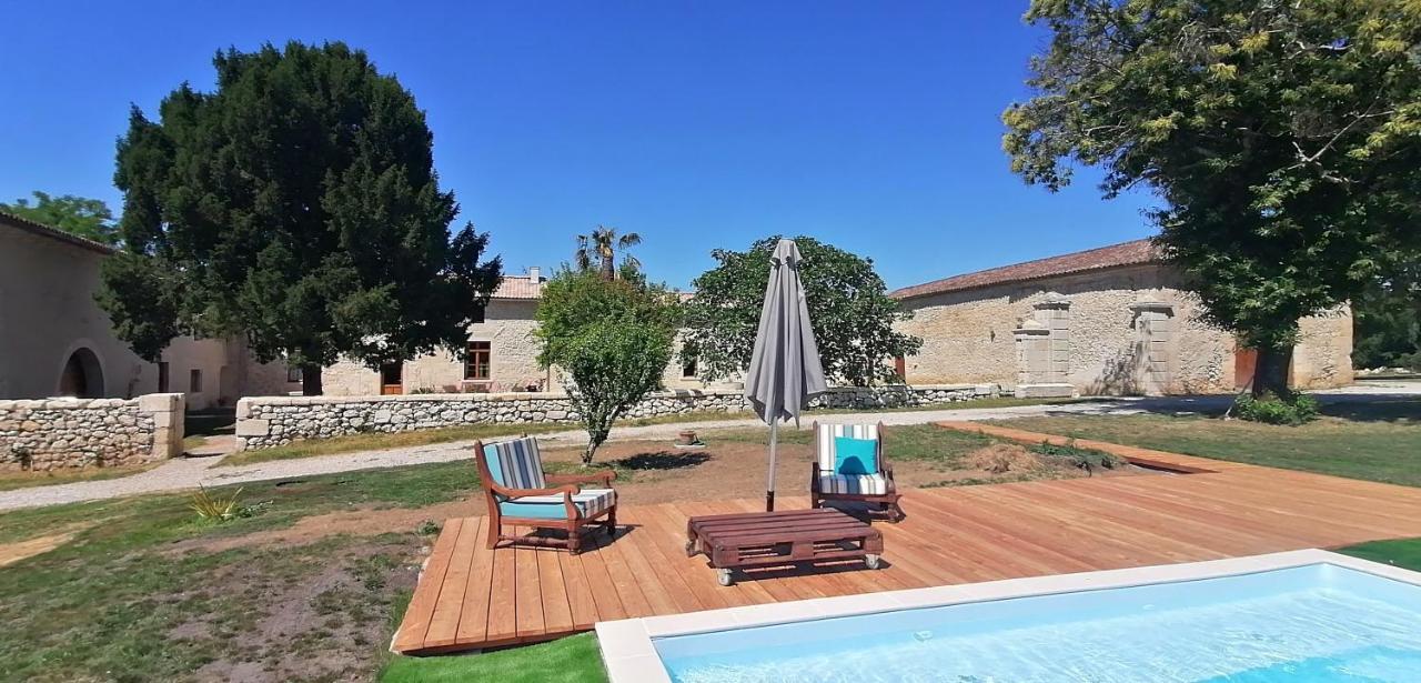 Domaine De Gaia, Piscine, Petanque, Ping Pong, Proche Saint-Emilion Bed & Breakfast Guillac  Exterior photo
